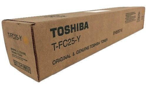 Toshiba TFC25 Yellow Toner Cartridge (Genuine)