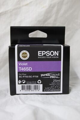 Epson T46SD Violet Ink Cartridge