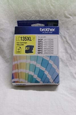 Brother LC-135XL Yellow Ink Cartridge
