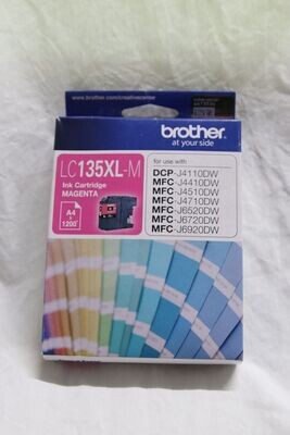 Brother LC-135XL Magenta Ink Cartridge