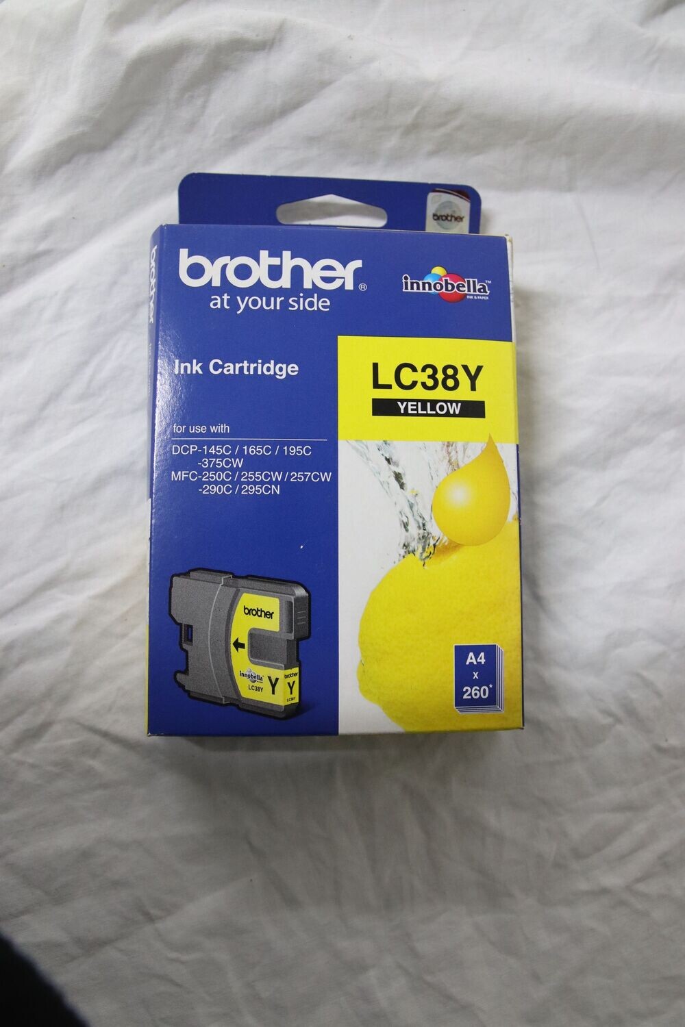 Brother LC-38 Yellow Ink Cartridge
