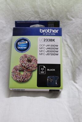 Brother LC-233 Black Ink Cartridge