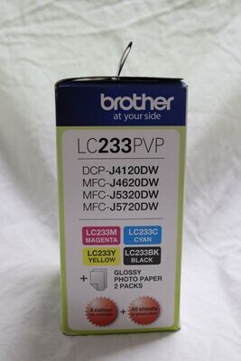 Brother LC-233 Ink Cartridge Value Pack