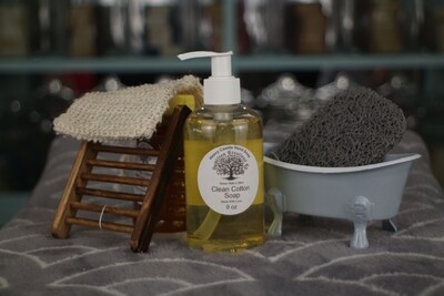 Heavy Liquid Castile Soap Clean Cotton