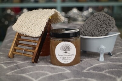 Sweet Strawberry Sugar Scrub