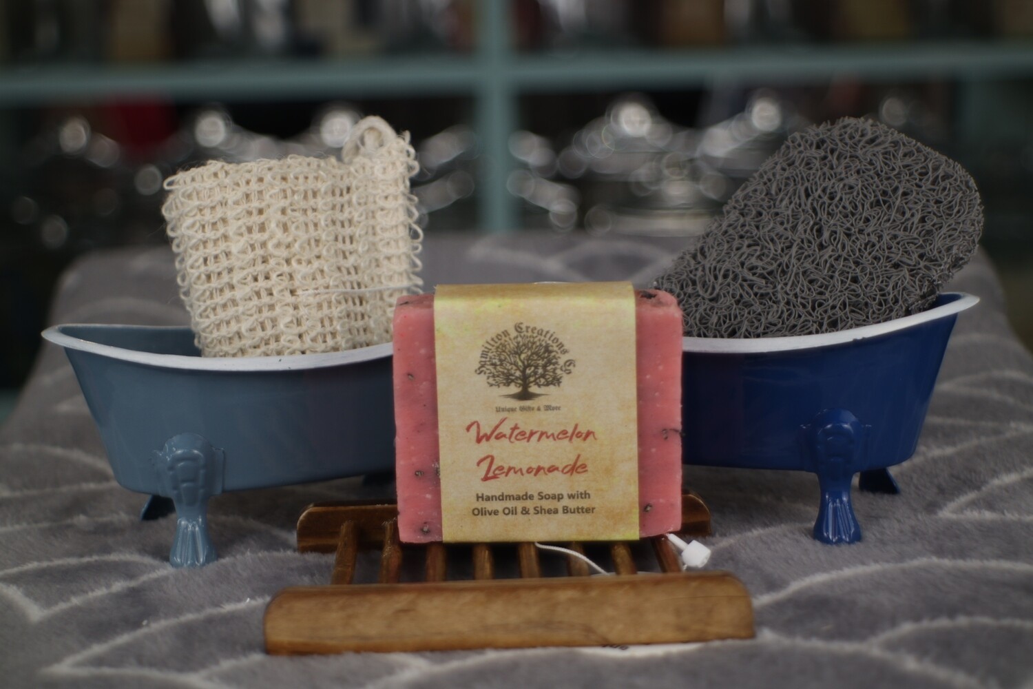Watermelon Lemonade Soap (Vegan) (Aloe)