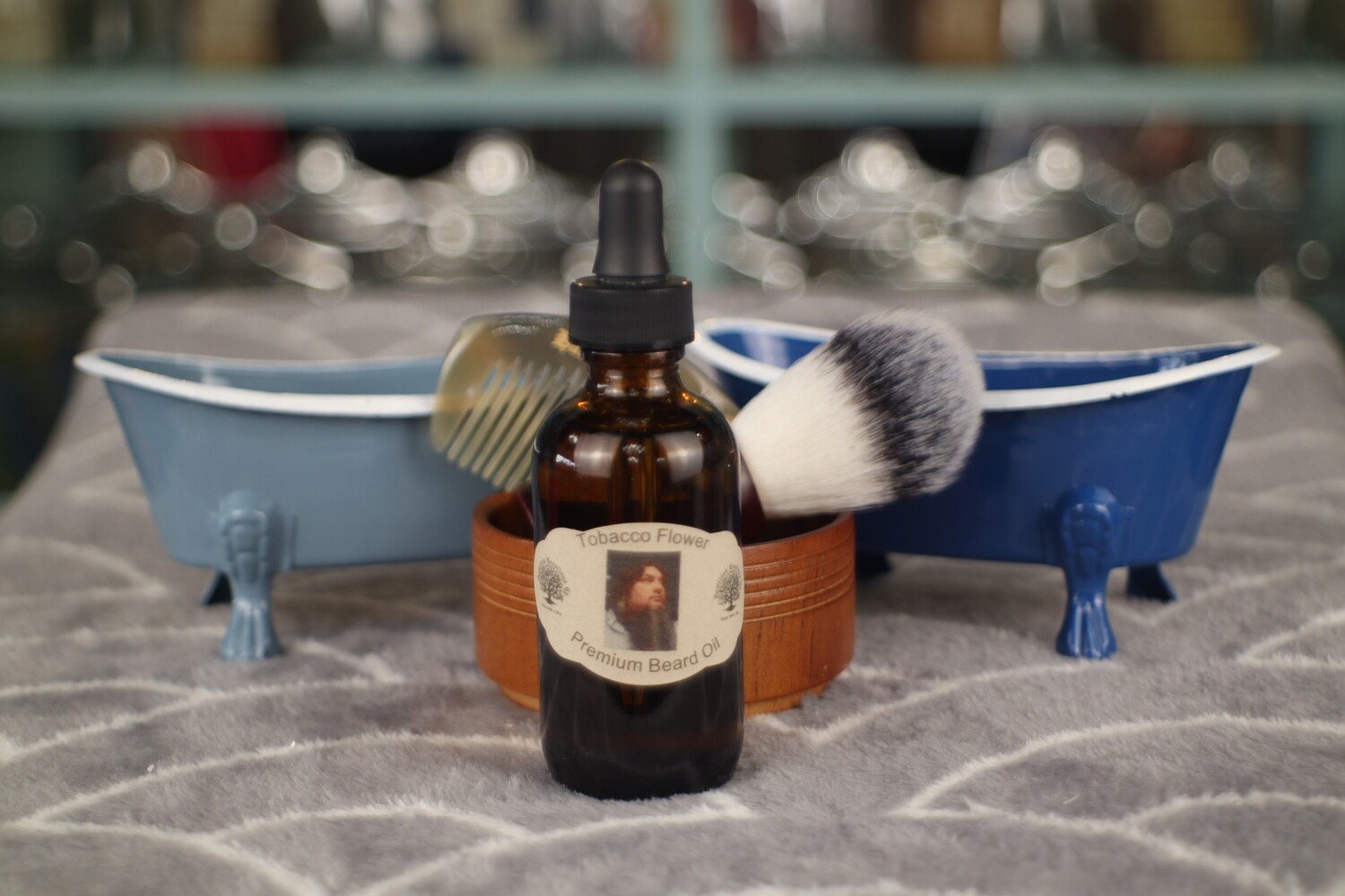 Tobacco Flower Premium Beard Oil 2 OZ