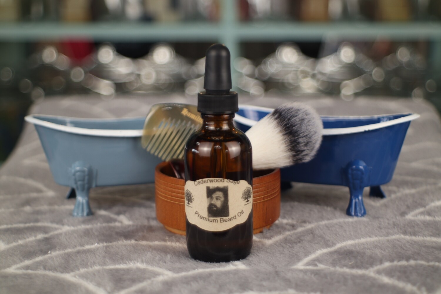 Cedarwood Sage Premium Beard Oil