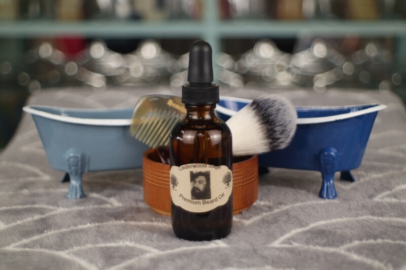 Cedarwood Sage Premium Beard Oil