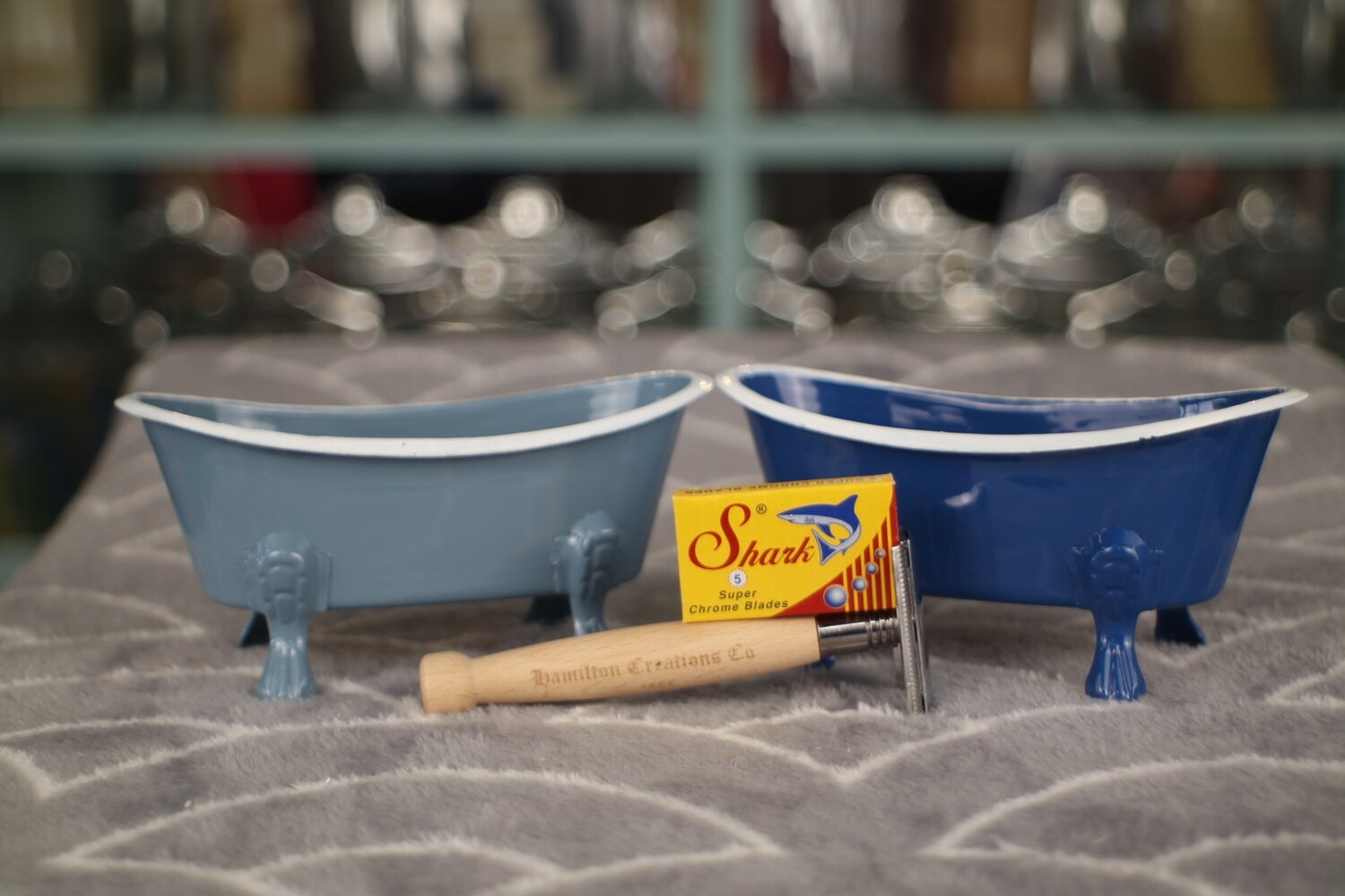 Handmade White Indian Sandalwood Safety Razor