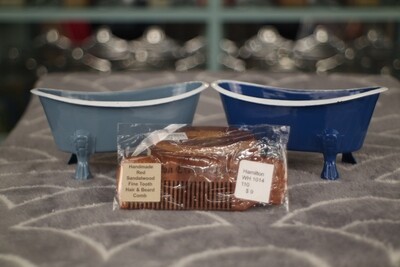 Handmade Red Sandalwood fine tooth comb