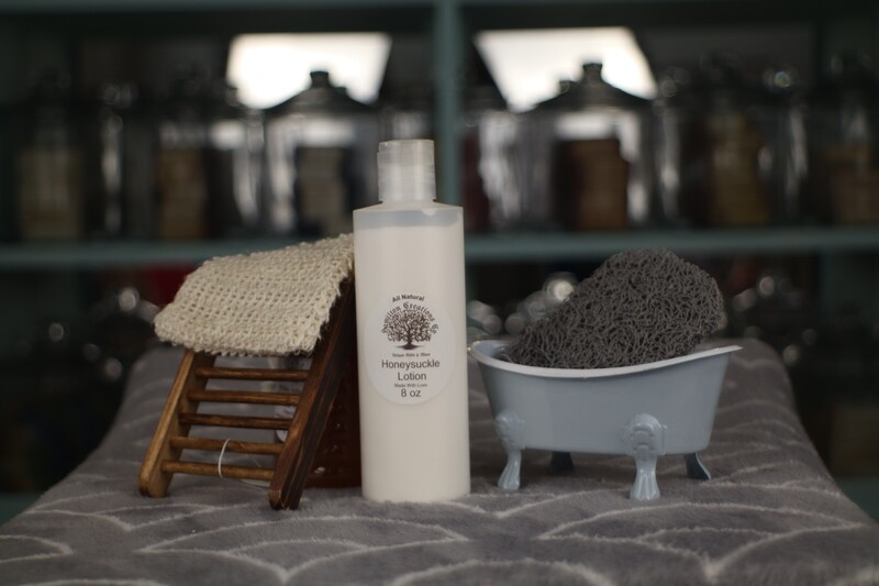 All Natural Honeysuckle Lotion