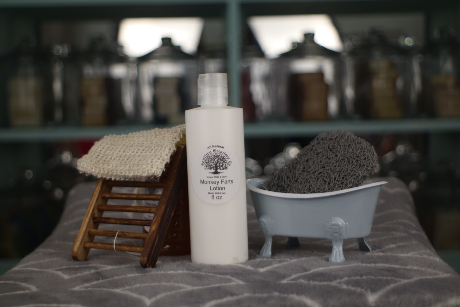 All Natural Monkey Farts Lotion