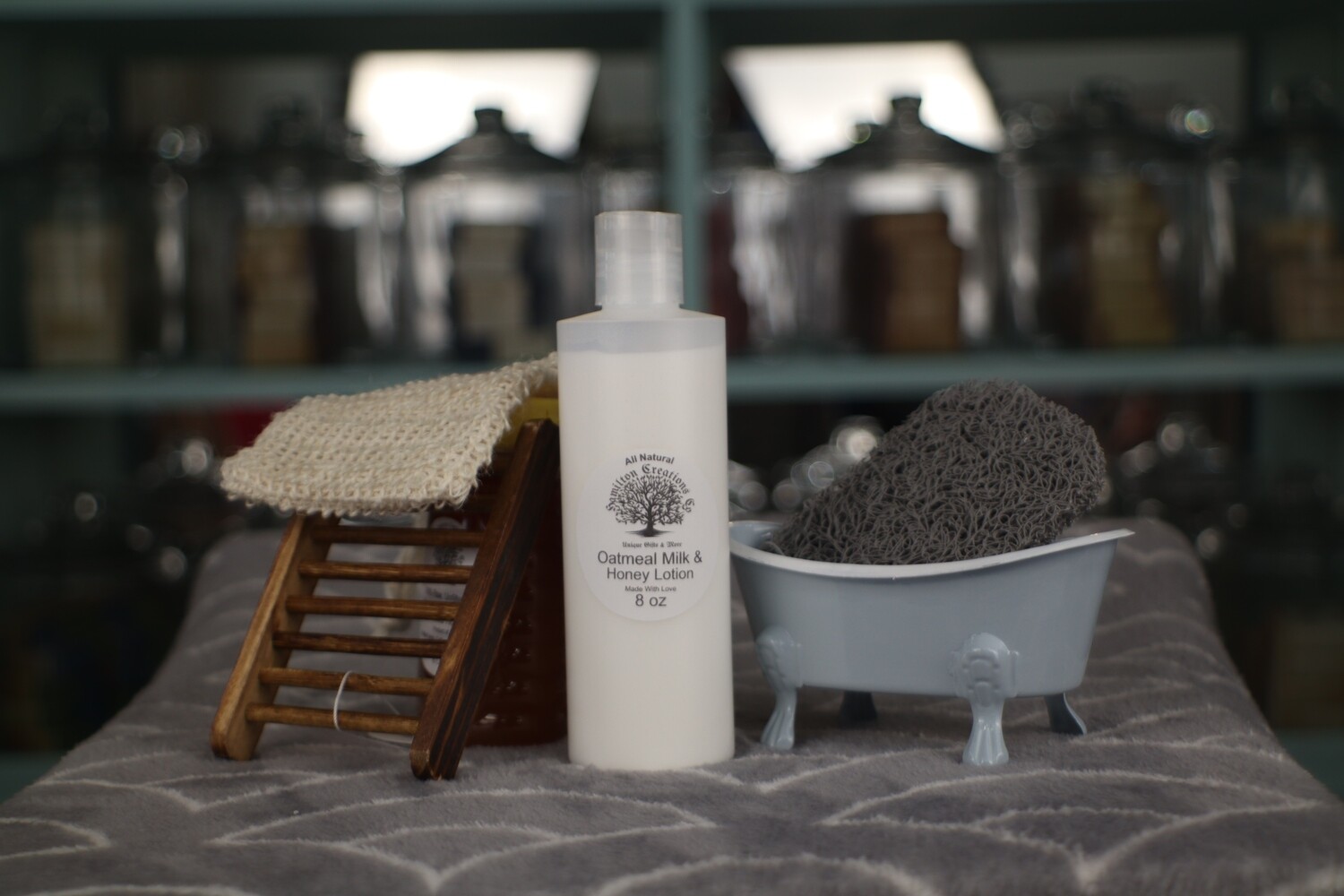 All Natural Oatmeal Milk &amp; Honey Lotion