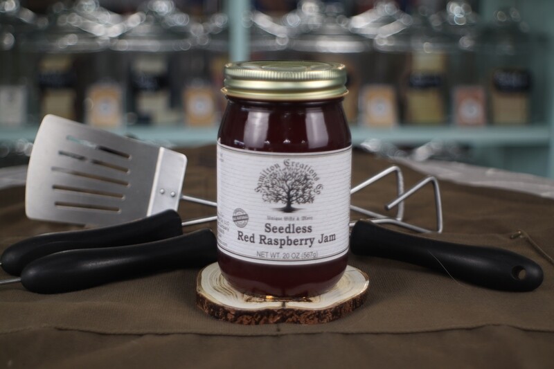 Seedless Red Raspberry Jam