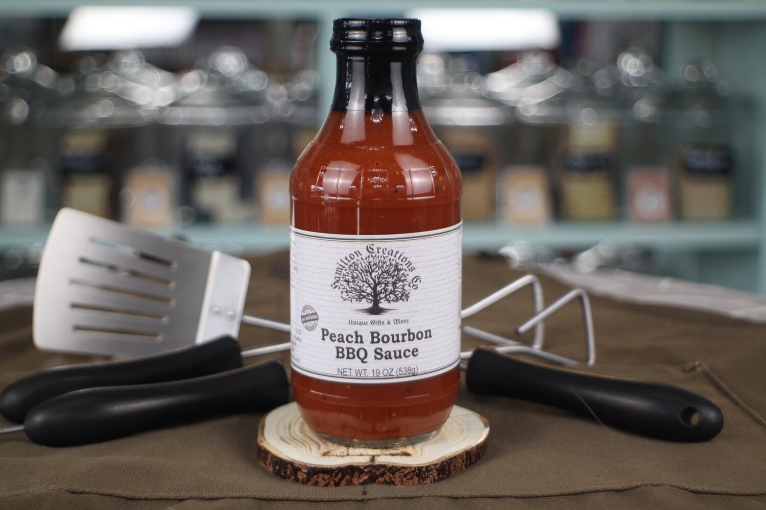 Peach Bourbon BBQ Sauce