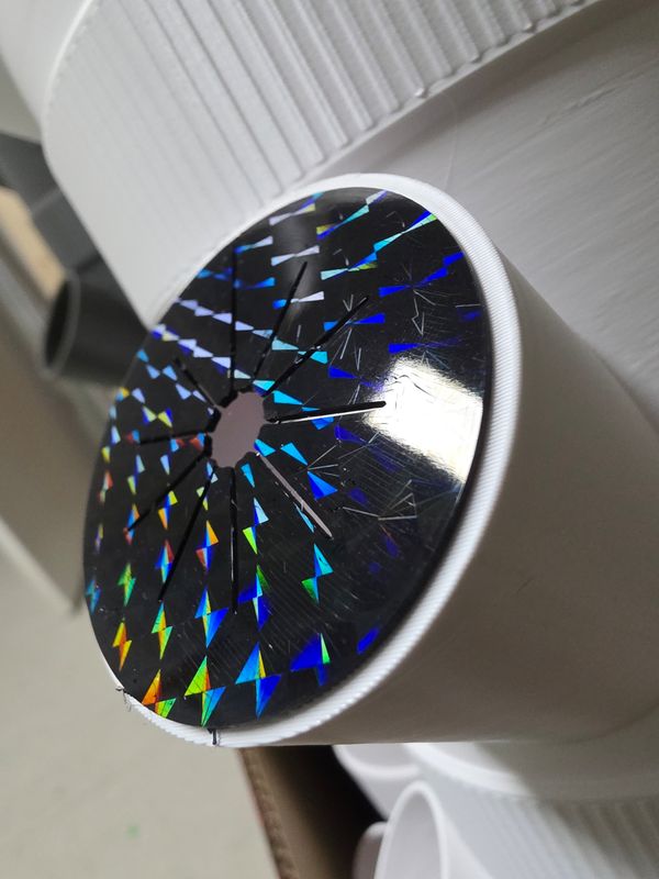Stützring mit Schlitz für schwere Gemüsepflanzen – passgenau für den 5 cm Gitternetztopf aus dem Shop [3D-Druck].