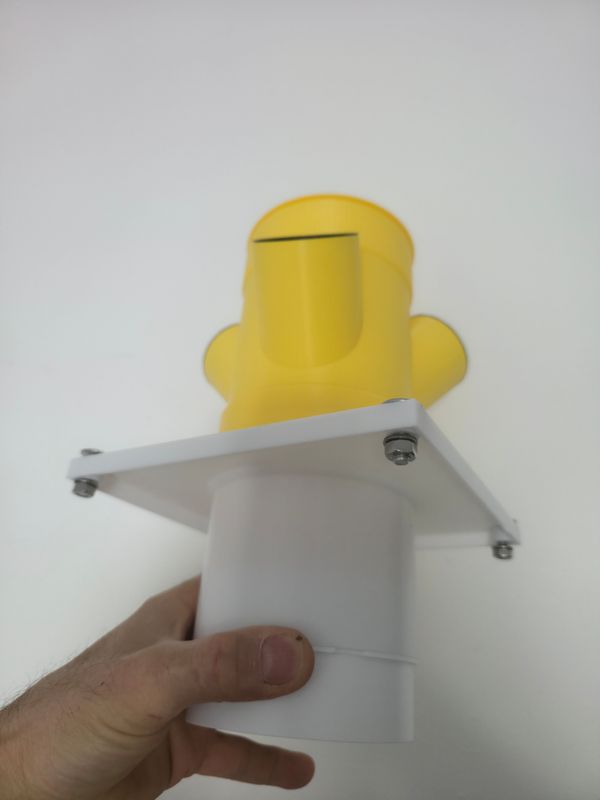 Für Selberbauer – 100 mm Adapter zur Verbindung zwischen 3D-Tower-Segment und Wasserbehälterdeckel