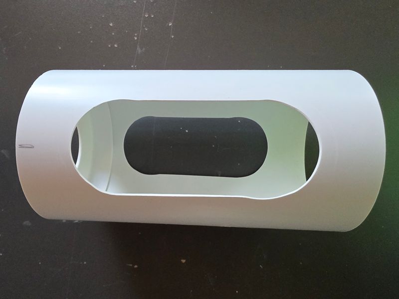 Für Selberbauer – 100 mm Stabilisierungsrohr mit Wasserpumpenöffnung und Stabilisierungsring am Boden gegen herausrutschen für IKEA 37l, 60l oder Plastard 40mm Topf