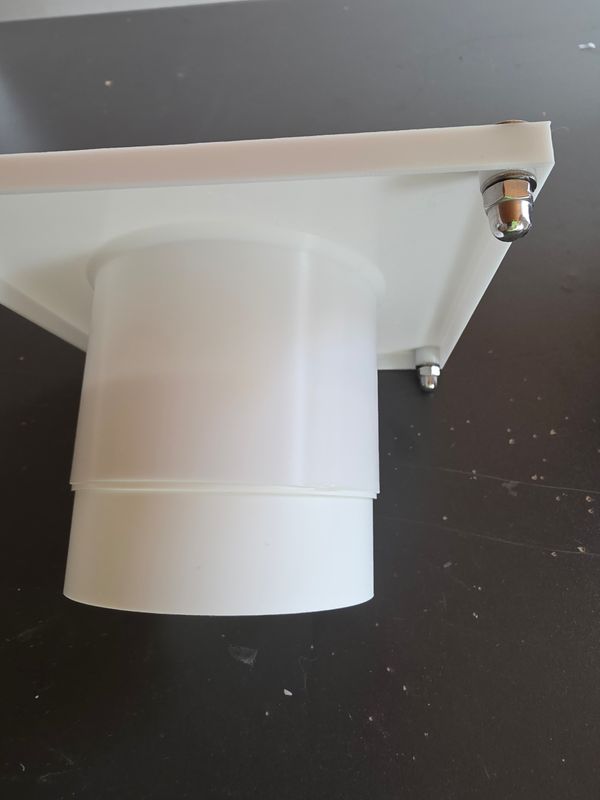 Für Selberbauer – 100 mm Adapter zur Verbindung zwischen 3D-Tower-Segment und Wasserbehälterdeckel