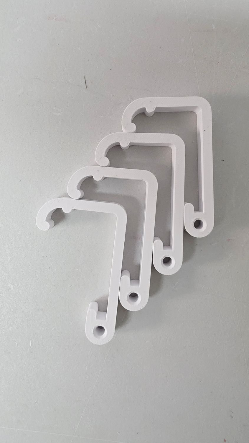 ⭐4x Klammern für den IKEA Sortera Behälter