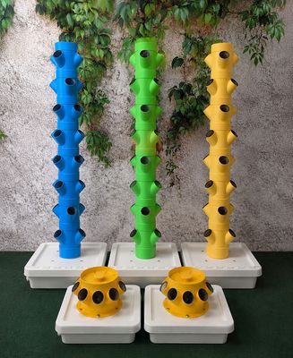 HydroFlex Tower 9+ | Set 3+2 | 37 Liter Behälter beige HydroFlex Tower 9+ | Set 3+2 | 37 Liter Behälter beige