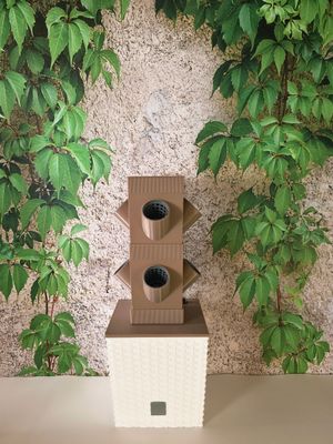 Kräuterturm Quadrato Duo | 6 Liter Tank | 6 Pflanzen Kräuterturm Quadrato Duo | 6 Liter Tank | 6 Pflanzen