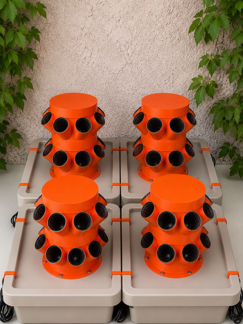 ⭐Pakete | HydroFlex Largo Duo | Set 3+1 | Ab 72 Pflanzen