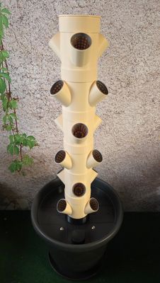 ⭐Pakete | HydroFlex Tower Classic 6+ | Set 2+1 | 17 Liter Tank | Ab 45 Pflanzen