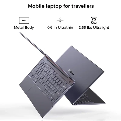 XIDU Tour Pro (2020) grijs 128GB 8GB touchscreen laptop