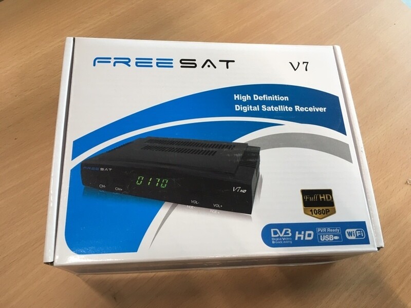 Freesat V7 HD 1080P DVB-S2 digitale TV BOX-ontvanger