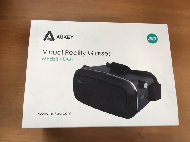 Aukey VR-O1 Virtual Reality 3D-brillen - zwart