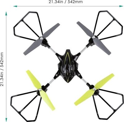 Aukey Drone UA-P03 Headless Mode Quadcopter Black Sparrow