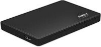 AUKEY DS-B4A USB 3.0 Super Speed ​​Externe Harde Schijf Behuizing voor 9.5mm en 7mm 2.5" SATA I, II, III HDD &amp; SSD met USB 3.0 Kabel Zwart