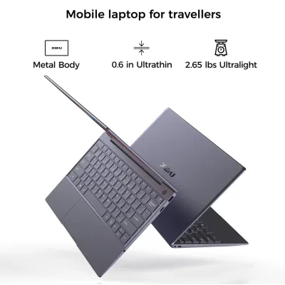 XIDU Tour Pro Laptop – Grijs – 128GB Opslag – 8GB RAM – Touchscreen – Compact &amp; Krachtig