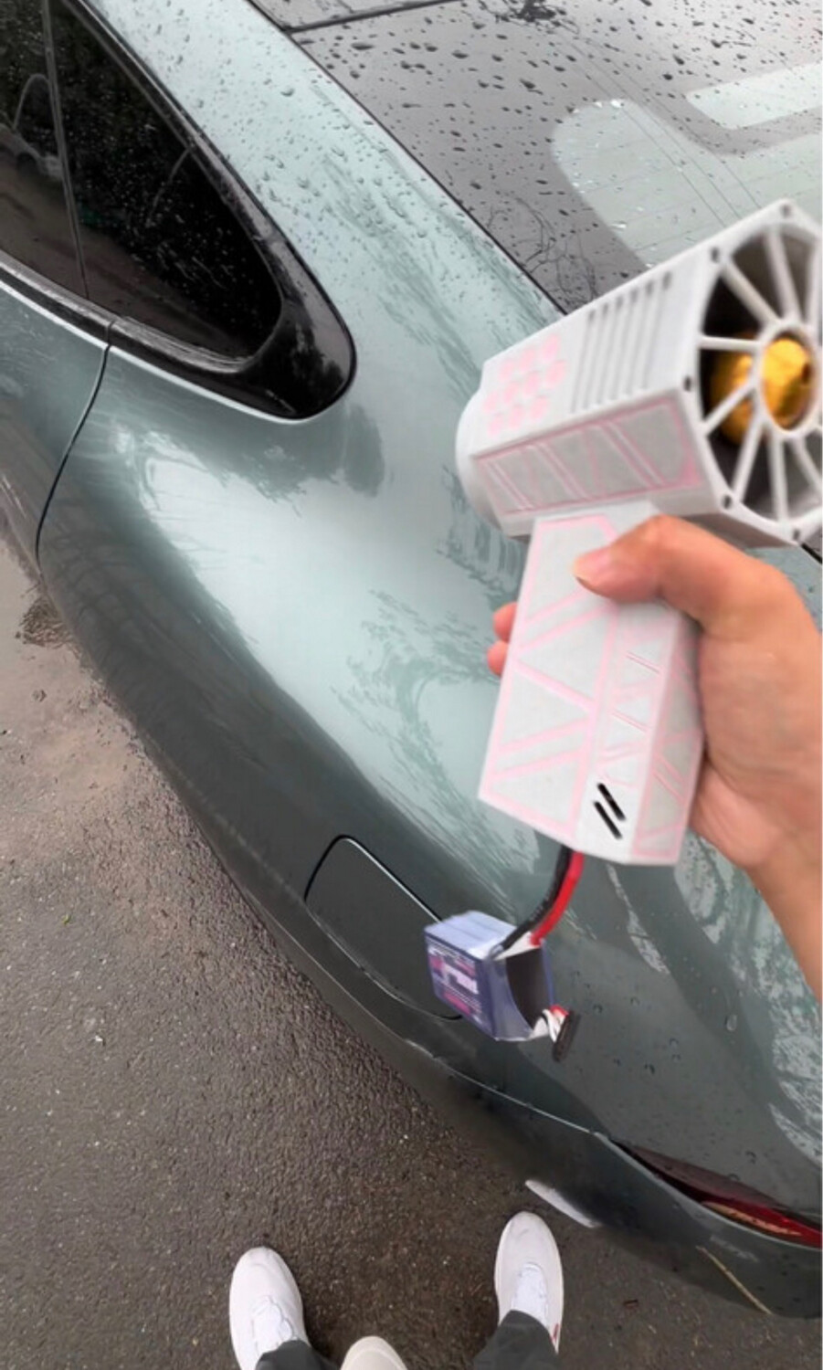 Jet Fan With Two Battery 🔋