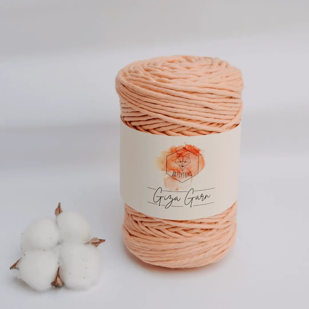 Luxus Giza Garn Schweiz kaufen aprikose orange