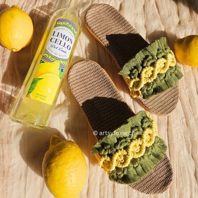 Makramee Slippers | Sicilian Summer