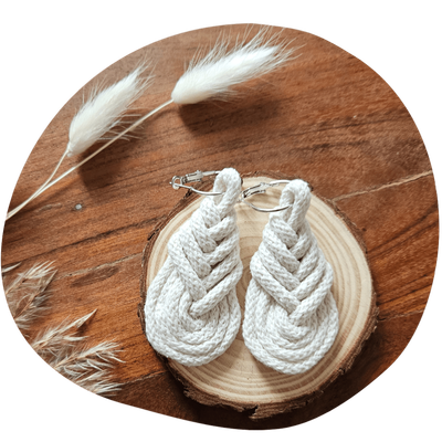 Makramee Ohrringe PIPA