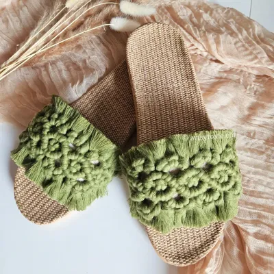 Workshop Makramee Schuhe | 17.05.2026 | St. Gallen Kreative Auszeit Workshop St. Gallen Schweiz