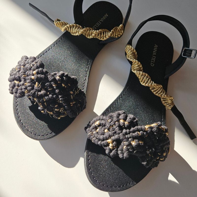 Sandalen personalisieren | Makramee Wunschdesign