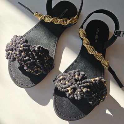 Sandalen personalisieren | Makramee Wunschdesign