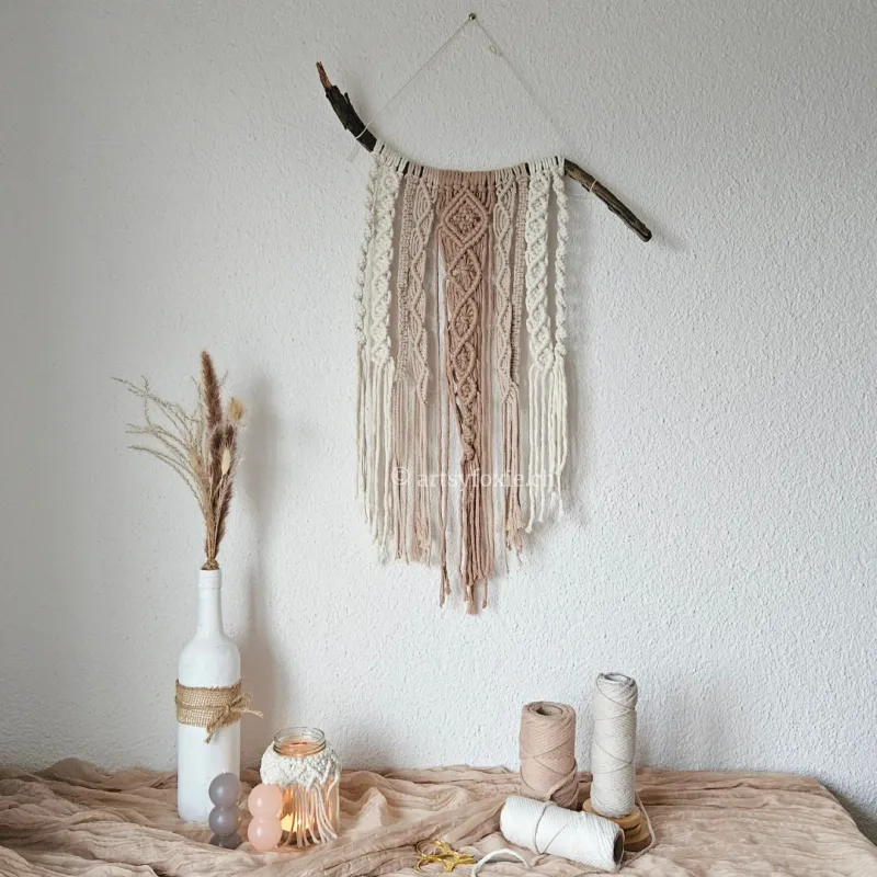Makramee Wandbehang Workshop in St. Gallen - kreative Auszeit