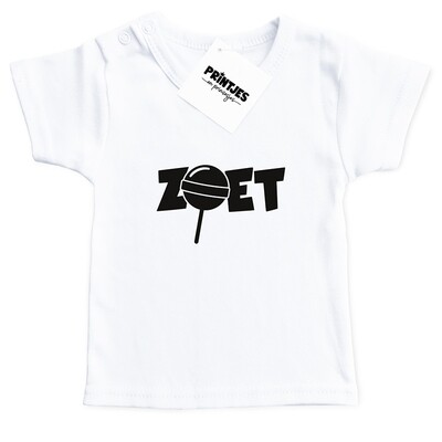 T-shirt Zoet