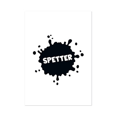 Poster Spetter