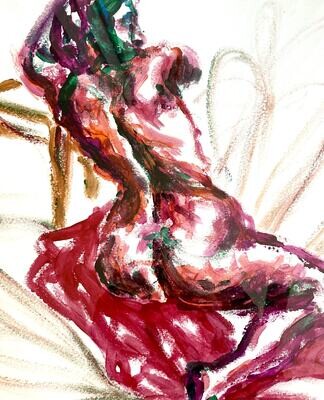 Colorful nude
