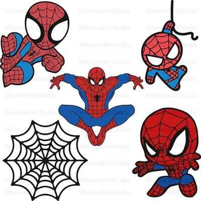 Spiderman Svg Image