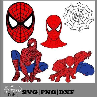 Spiderman Svg Free