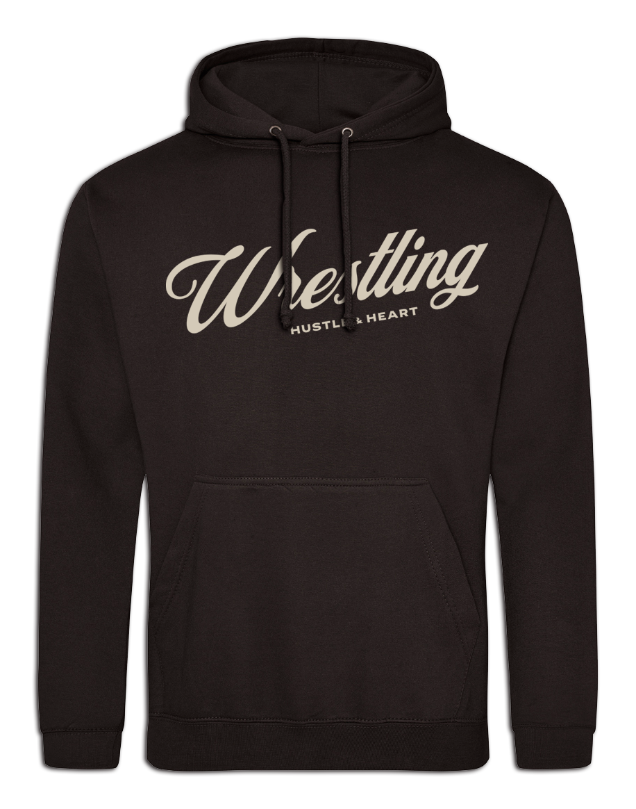 Hustle &amp; Heart Wrestling Hoodie