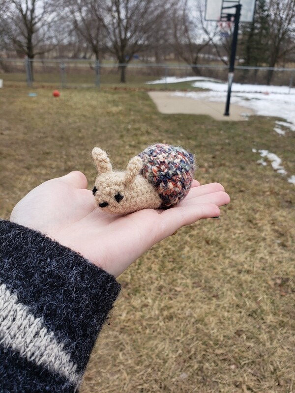 Stuffed Snail